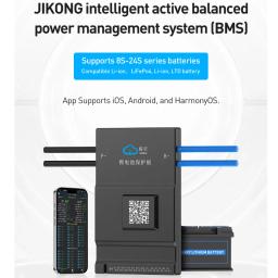Jikong jk bms equilíbrio ativo bms 8s 12s 13s 14s 16s 17s 20s 24s inteligente bms 60a 80a 100a 150a 200a 600a lifepo4 li-ion lto bateria - Image 5