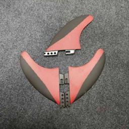 FCS1 FCS2 FUTURE Red Surfboard Fin para esportes aquáticos, feito de fibra de vidro Honeycomb, acessórios de praia, apto para G3, G5, G7 - Image 6