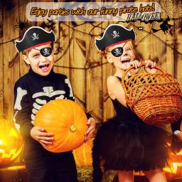 6/12/18/24 conjuntos de suprimentos para festa de pirata, trajes de pirata de halloween, lembranças para festa de aniversário infantil, acessórios de pirata, chapéu de pirata, espada - Image 2