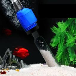 Aquário elétrico cascalho mais limpo tanque de peixes filtro de sifão automático bomba de mudança de água vácuo cascalho mais limpo bomba de filtro de água - Image 3
