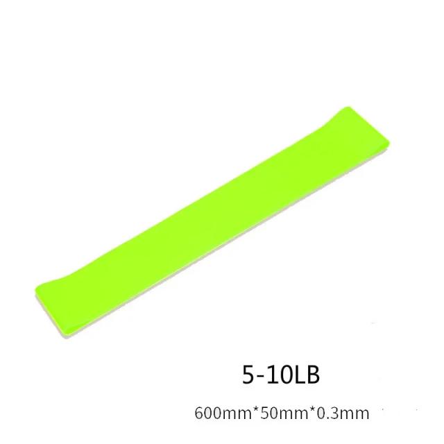 Conjunto de 1 Peça de Faixas de Resistência para Yoga e Fitness - Banda de Borracha Elástica para Treino em Casa e Academia