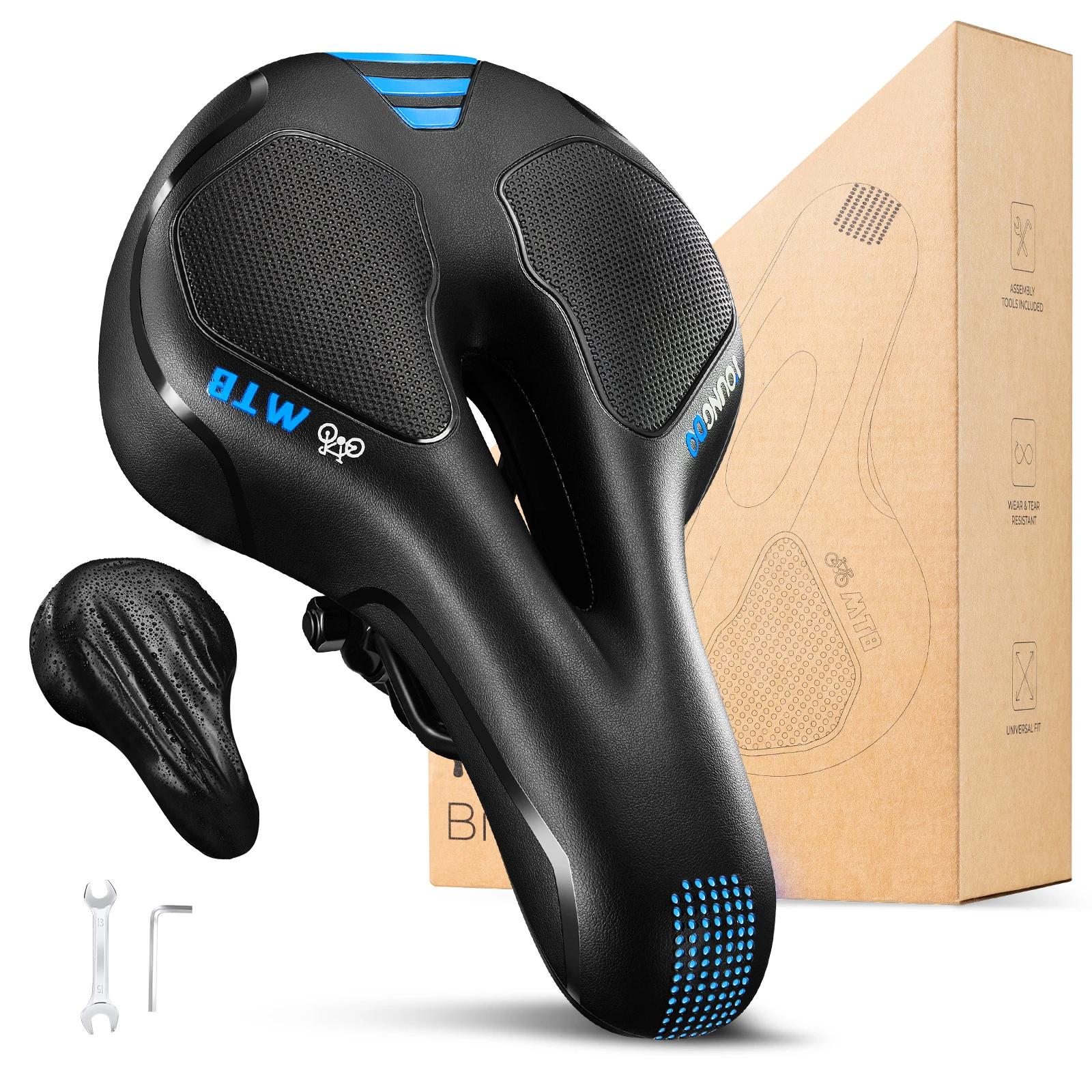 Jovendo assento de bicicleta de trekking, à prova d'água, oco, confortável, espuma gel, ciclismo, almofada para mtb, bicicleta de estrada, bicicleta de exercício - Image 1