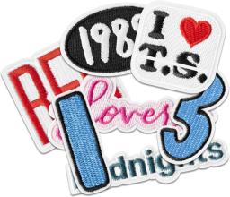 Patches bordados populares, Costurar ou Ferro Em Applique Repair Patch, Artesanato de DIY, Roupas, Mochila, Chapéu, Coleção, Presentes Merch, 7Pcs - Image 1