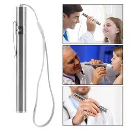 Mini Portátil Médica Handy LED Pen Light Lanterna USB recarregável Dentista Enfermeira Tocha com Clipe De Aço Inoxidável - Image 6