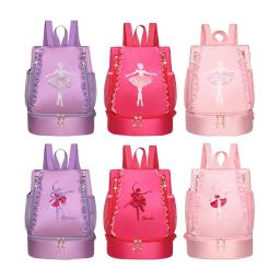 Bolsa de balé mochilas de dança de balé mochila de balé para presente esportivo de natação - Image 1