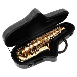 M MBAT-Saxofone Alto Bag, Hard Case, Board Zipper, alça ajustável, Sax Case, Fiberglass Hardshell - Image 3