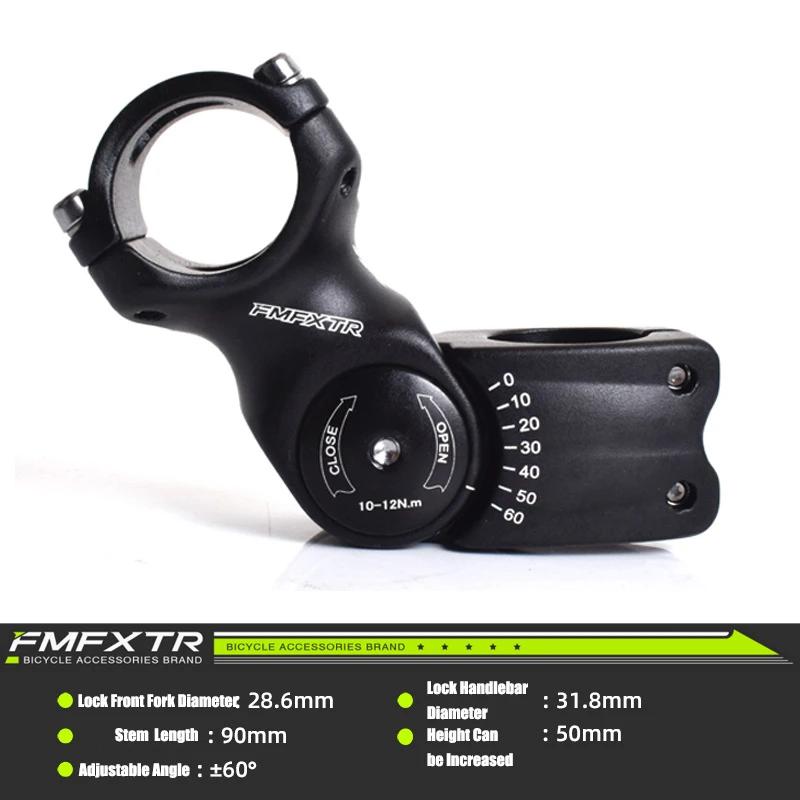 Angle Riser para Mountain Bike, Acessórios de elevação de bicicleta, Altura, Torneira Guiador, Hastes Ajustáveis, Fácil Instalação, 25.4 31.8 - Image 1