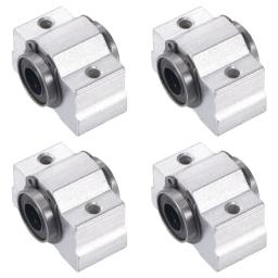 Linear rolamento travesseiro bloco, Slide unidades, CNC Router peças, DIY, SC10VUU, SC10V, SCV10UU, SCV16, SCV12, 4PCs - Image 1