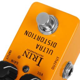 IRIN-RS-17 Ultra distorção guitarra efeito Pedal, pedais de alto ganho, True Bypass, acessórios - Image 6