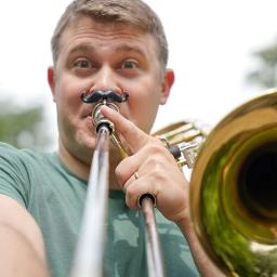 Engrenagem Trombone multiúso para bocais grandes Shank, Clip On Bigode, Acessório humorístico, 2pcs - Image 3