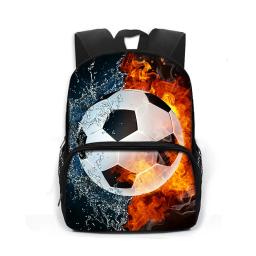 Legal futebol impressão mochila crianças sacos de escola meninos crianças saco do jardim de infância mochila escolar presente - Image 2