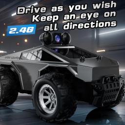 Kf29 1/28 2.4g wifi rc carro com câmera hd fpv primeira pessoa vista controle remoto dublê carro escalada veículos de corrida brinquedo crianças presentes - Image 2