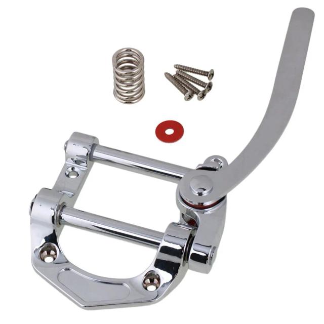 Flat Top Tremolo para Guitarra - Vibrato Bridge Compatível com SG, LP, ES335 e Mais, Acessórios e Tailpiece