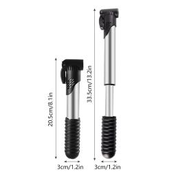 Bomba De Pneu De Bicicleta Mini Portátil, bomba De Ar De Mão De Ciclismo, Inflator De Bola De Alta Pressão - Image 5