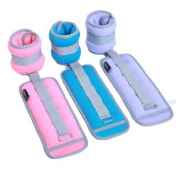 Pesos no tornozelo perna e braço equipamento de exercício, alças reguláveis para caminhada, Fitness, ginásio, ioga, pilates, aeróbica, mão, pesos - Image 1