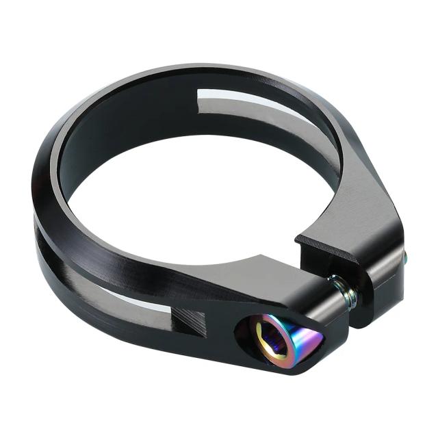 Braçadeira de Assento de Bicicleta em Liga de Alumínio CNC - Compatível com Sela de 27.2mm, 30.8mm e 31.6mm