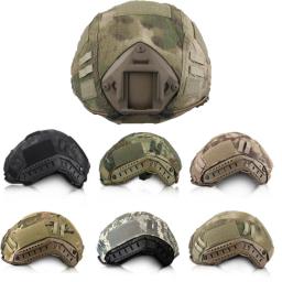 Fg atacs capa de capacete tático circunferência da cabeça 52-60cm capacete airsoft paintball wargame engrenagem cs capa de capacete rápido ourdoor - Image 1