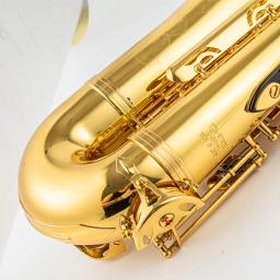 Saxofone High Tenor Gold com Case, YTS-875EX Bb Tune, Gloss, Instrumento de Sopros, Acessórios, Frete Grátis - Image 6