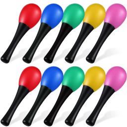 10 pçs maracas martelo de areia brinquedos pequeno martelo de areia brinquedo festival maracas - Image 3