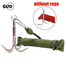 Aço inoxidável escalada Claw Ice Rock Hook, Grande montanhismo e gancho voador, Ferramenta de sobrevivência ao ar livre, Acessórios para caminhadas - Image 1