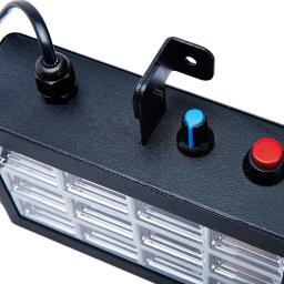 ALIEN Efeito de iluminação de palco 18 LED Strobe RGB Flash ativado por som para Club Disco Party DJ Holiday com controle de velocidade variável - Image 3