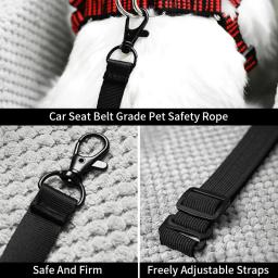 Portátil Pet Dog Car Seat Controle Central Antiderrapante Dog Carriers Safe Car Armrest Box Booster Kennel Bed Para Small Dog Cat Travel - Image 5