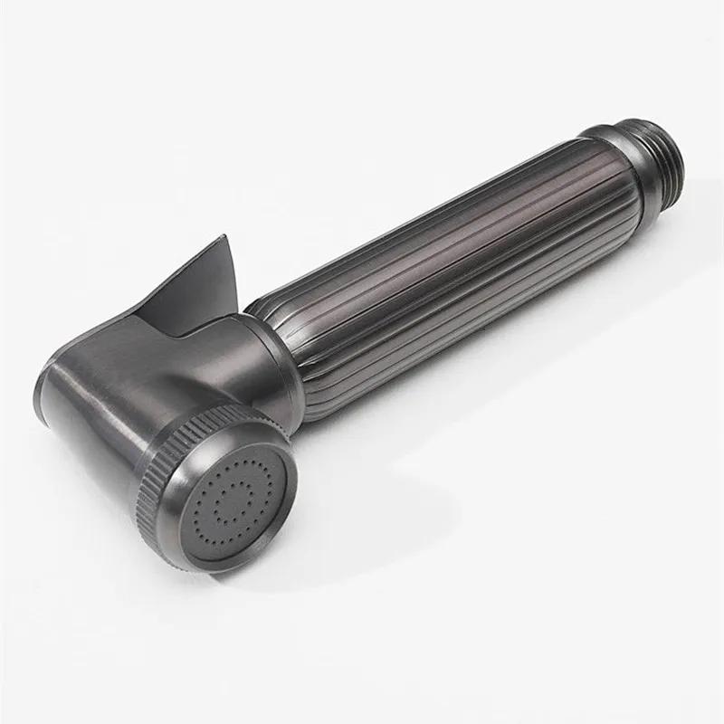 Chuveiro Higiênico Cinza para Banheiro, Chuveiro Bidé, Válvula de ângulo de saída dupla, Acessórios para assento sanitário - Image 1