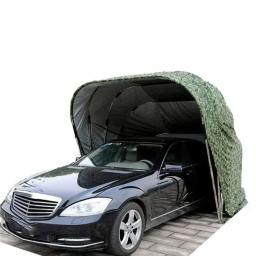 Tenda portátil manual à prova d'água, casa de carro, abrigo dobrável, dossel de estacionamento, aço galvanizado, garagem retrátil - Image 1