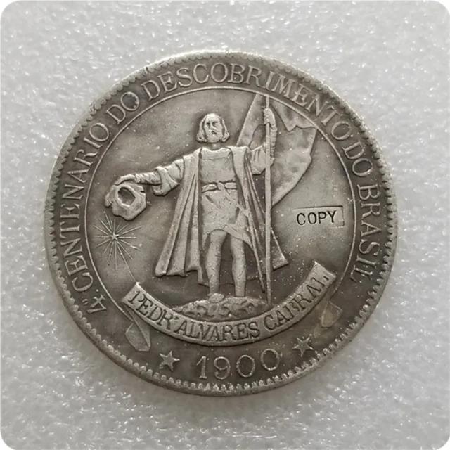 Moeda Antiga Reis do Brasil - Edição de 1900 com Valor de 4000