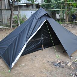 Barraca de trekking durável, barraca pirâmide ultraleve para 2 pessoas, barraca de trekking, acampamento ao ar livre, 1,5 kg, incluindo todas as estações - Image 1