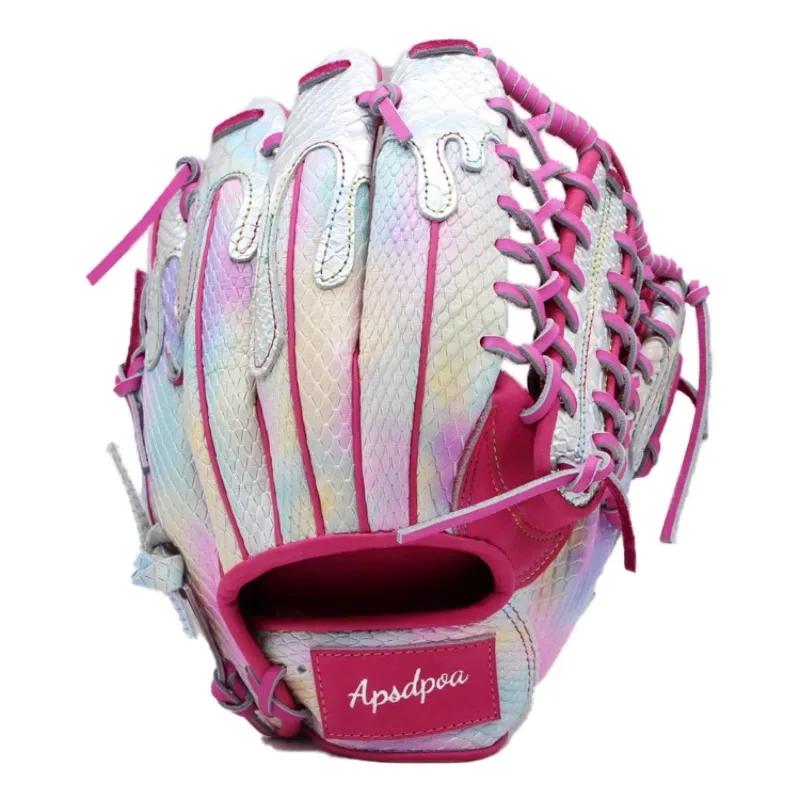 Luvas De Beisebol De Couro Para Treinamento, Luvas De Outfield - Image 1