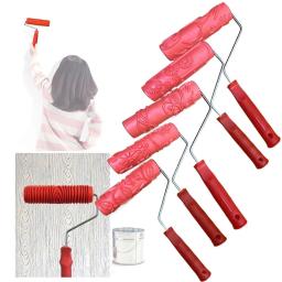 Rolo De Pintura De Grão De Madeira De Impressão De Pigmento, Ferramenta De Escova De Parede, Pintura De Padrão De Imitação, DIY Decoração De Casa - Image 1