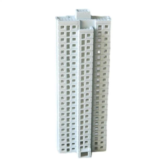 Modelo Detalhado de Arquitetura em Miniatura com Paisagens e Layout Ferroviário em Escala 1/500