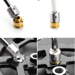 Muqzi coroa parafusos porca chave chainring parafuso remoção instalar ferramentas mtb estrada dobrável bicicleta roda dentada ferramenta - Image 3