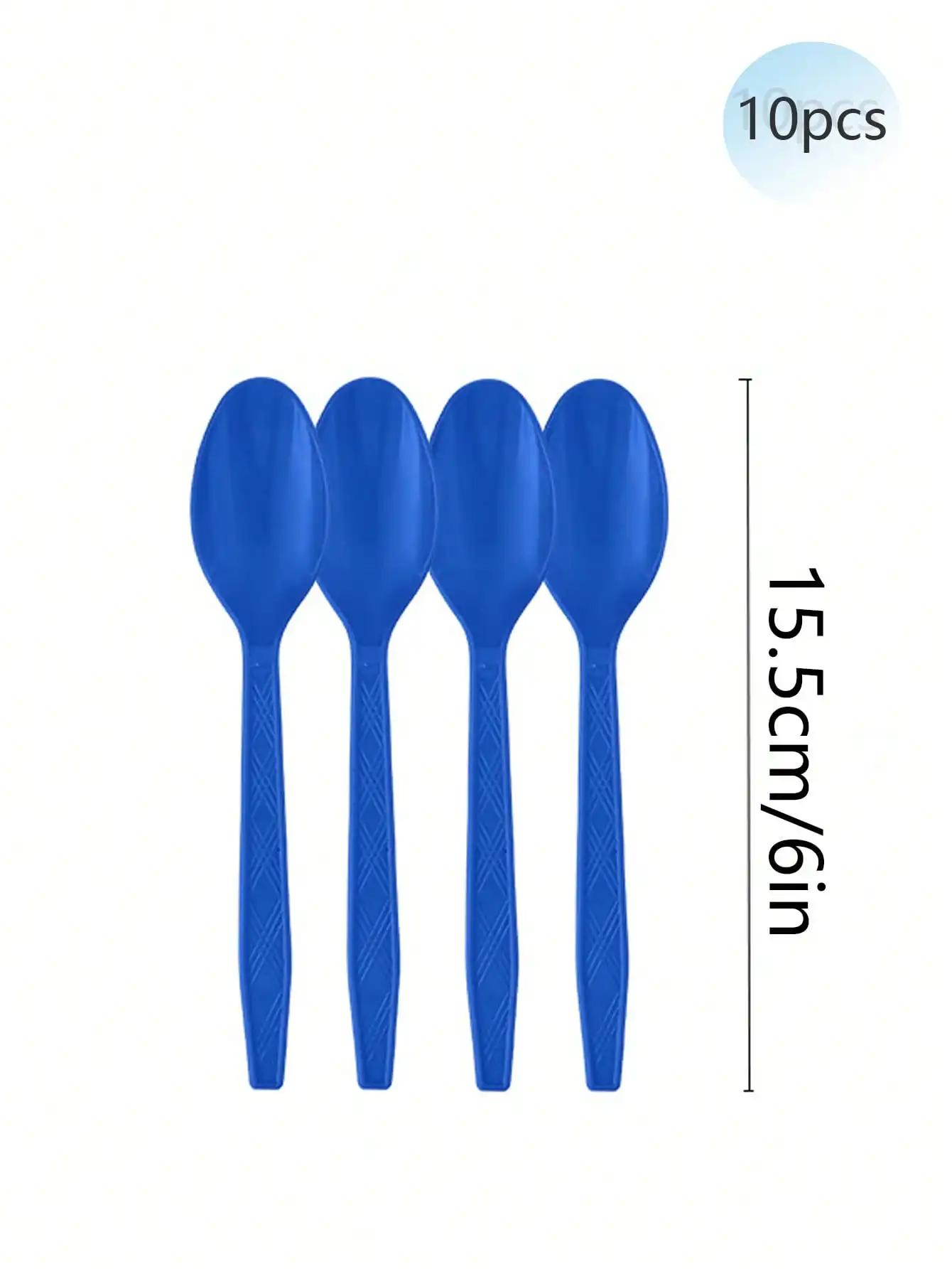 Louça descartável Adequado para festa de aniversário, colher, garfo, faca, dança, casamento, reunião familiar, reunião de amigos - Image 1