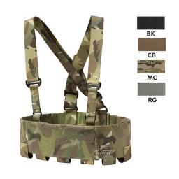 Airsoft tático 5.56 Rig Peito Compoteira Escondido Leve Colete плитоноска тактическая Com 3*5.56 2 * Pistol Mag - Image 1