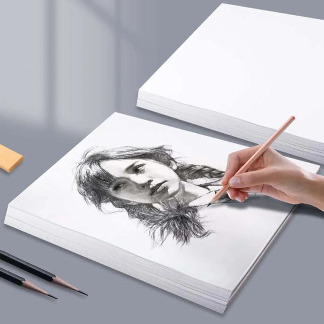 Papel de Desenho Newsprint: Almofada para Esboços, Pinturas e Graffiti para Artistas Iniciantes