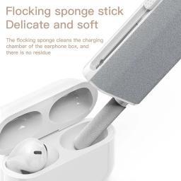Kit Multifuncional De Caneta De Limpeza De Auscultadores, Escova De Limpeza Integrada, Tela Do PC Do Apple iPhone, Airpods - Image 4