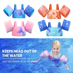 Colete infantil com alça de ombro, bóias para crianças, roupa de banho para meninas e meninos, 20 a 50 lbs, 2 a 6 anos, 2024 - Image 1