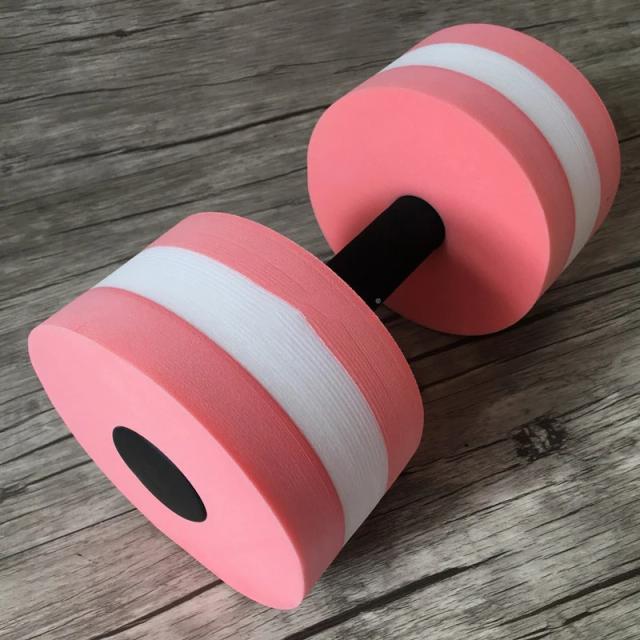 Halteres de EVA para Yoga Aquático Feminino - Equipamento de Exercício para Piscina em 1 Unidade