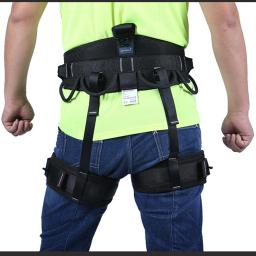 Arnês profissional para escalada, meio corpo, segurança, rapel, montanhismo, resgate, equipamento de proteção contra quedas - Image 5