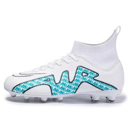 Botas de futebol de alta qualidade fg/tf crianças sapatos de futebol jogo grama sapatos de treinamento crianças anti-deslizamento respirável chuteiras de futebol 2024 novo - Image 1