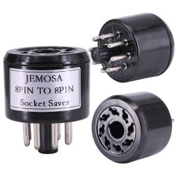 Amplificador audio do tubo do vácuo, 8Pin a 8Pin, soquete do Saver, KT88, 6SL7, 6SN7, 6L6, 6V6, EL34, 6N8P, 6N9P, 6550, 1PC - Image 2