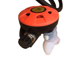 2o regulador ajustável de grau alimentício silicone subaquático mergulho secundário tubo snorkel equipamentos transporte da gota - Image 3