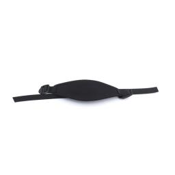 Máscara de Mergulho com Cobertura de Alça, Esportes Aquáticos, Material Liso, Artigos Esportivos Pretos, Alta Qualidade, 1Pc - Image 4
