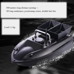 Controle remoto inteligente Fishing Bait Boat, GPS Nest Boat, 500 metros de posicionamento automático, One Key Return, 3 Bait Container - Image 4