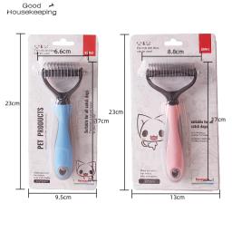 Dupla Face Pet Pele Nó Cortador, cão Grooming Derramamento Ferramentas, depilação De Gato, escova De Pente, fornecedores De Produtos Pet - Image 4