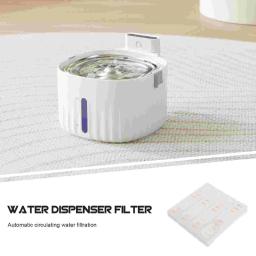 Pet água Fountain substituição do filtro para gravidade gato, manter seu animal de estimação hidratado e saudável, 4pcs - Image 2