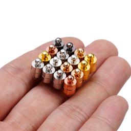 Fechos magnéticos para joias, conectores artesanais, suprimentos DIY de pulseiras e colares, cor prata e ouro, 6mm, 5 conjuntos - Image 6