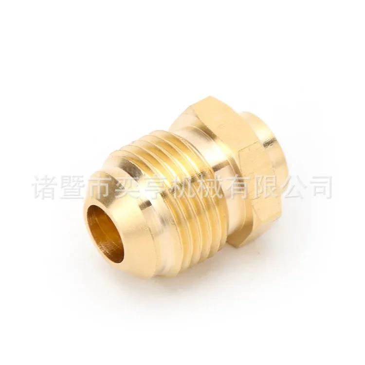 Único Joint Copper Fittings, Conexão Rosqueada, Latão, Fabricante Profissional - Image 1
